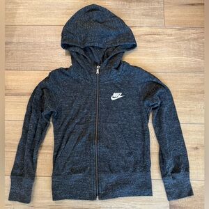 Nike Kids' Dark Gray Zip-Up Jacket sz small